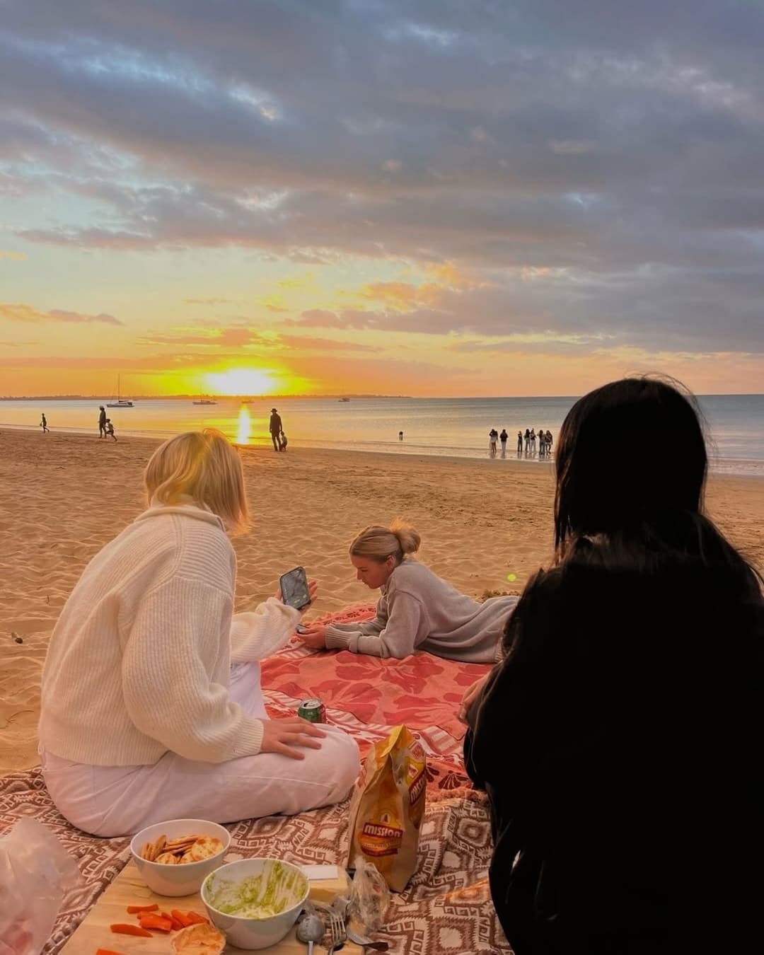 sunset picnic