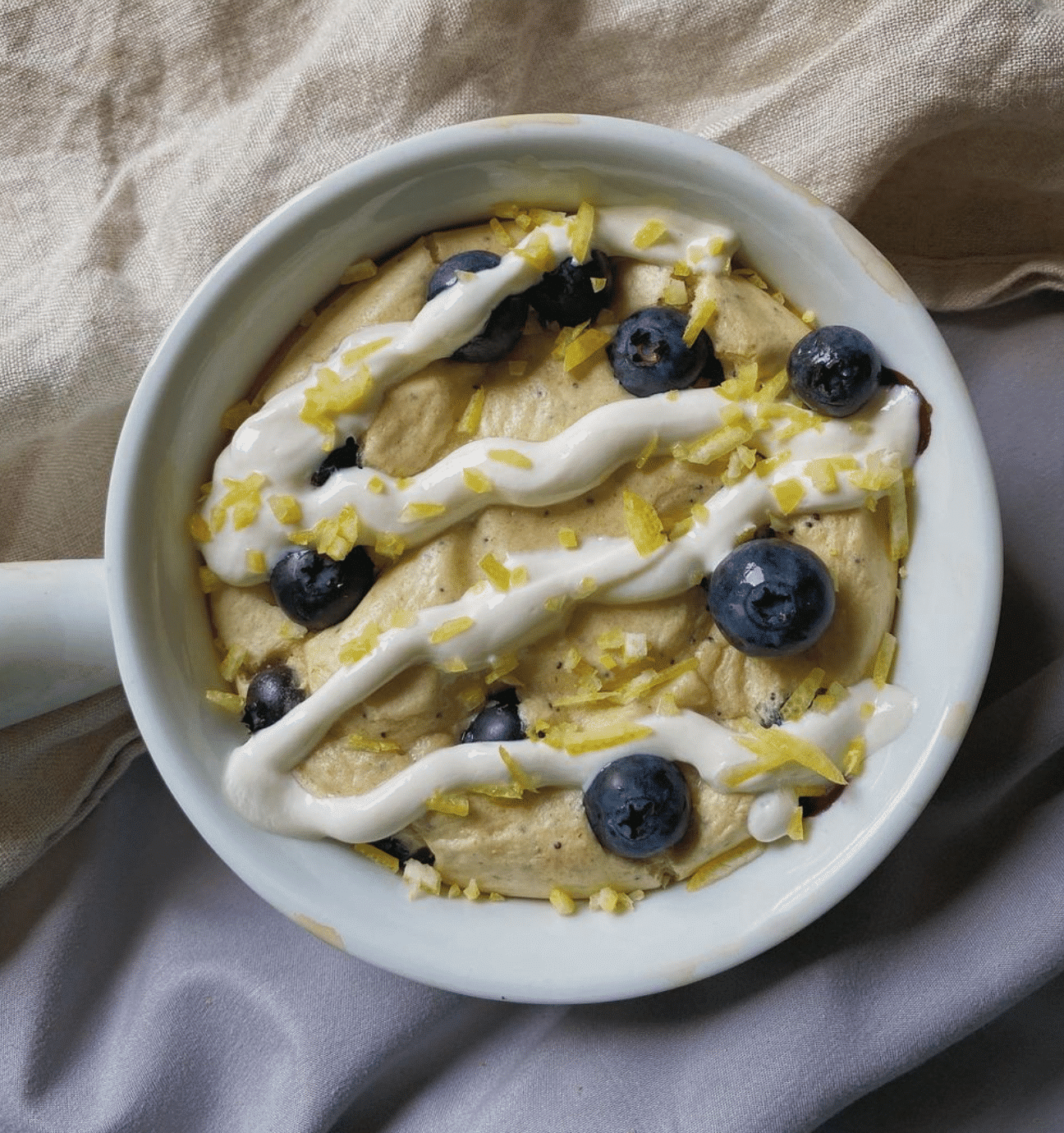 lemon blueberry oats