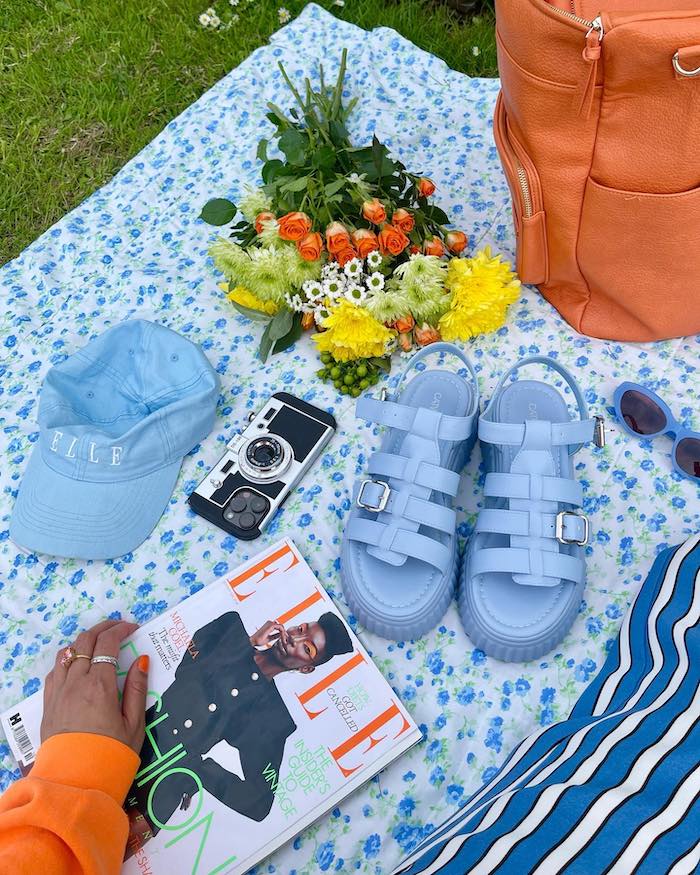picnic in the park with my mate and our kids lat