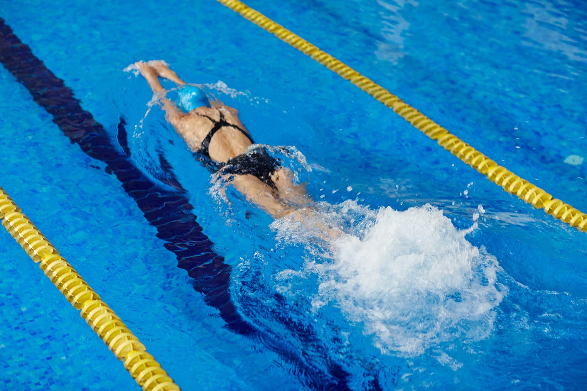 swimming image resized