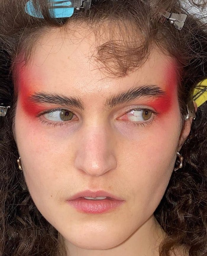 valentines day makeup androgyny